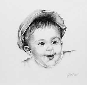 pound puppy painting