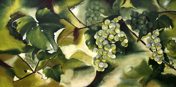 English Springer Spaniel painting